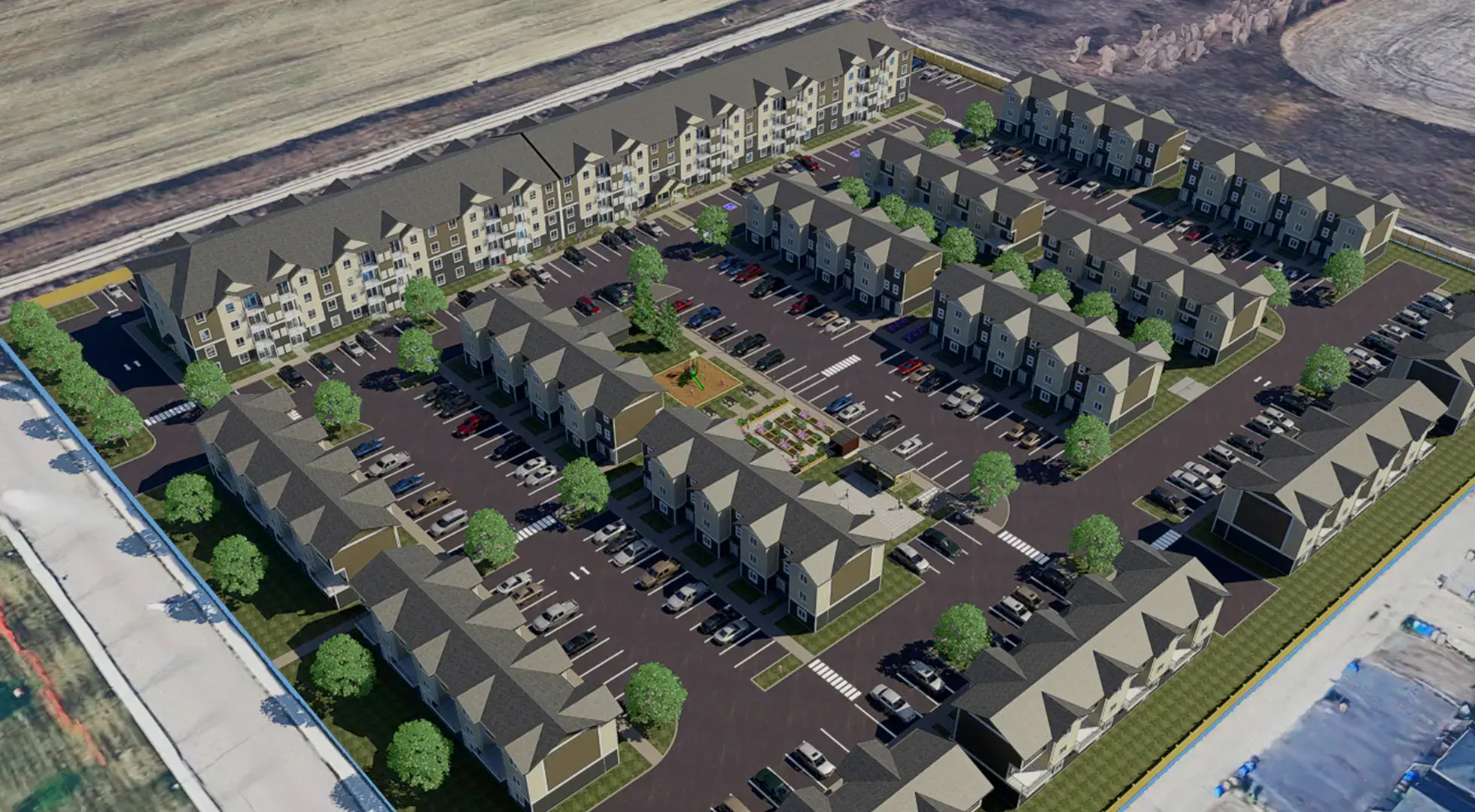 Skyview Village — Three Bedroom 2.5 Bath Townhome - Photo 6