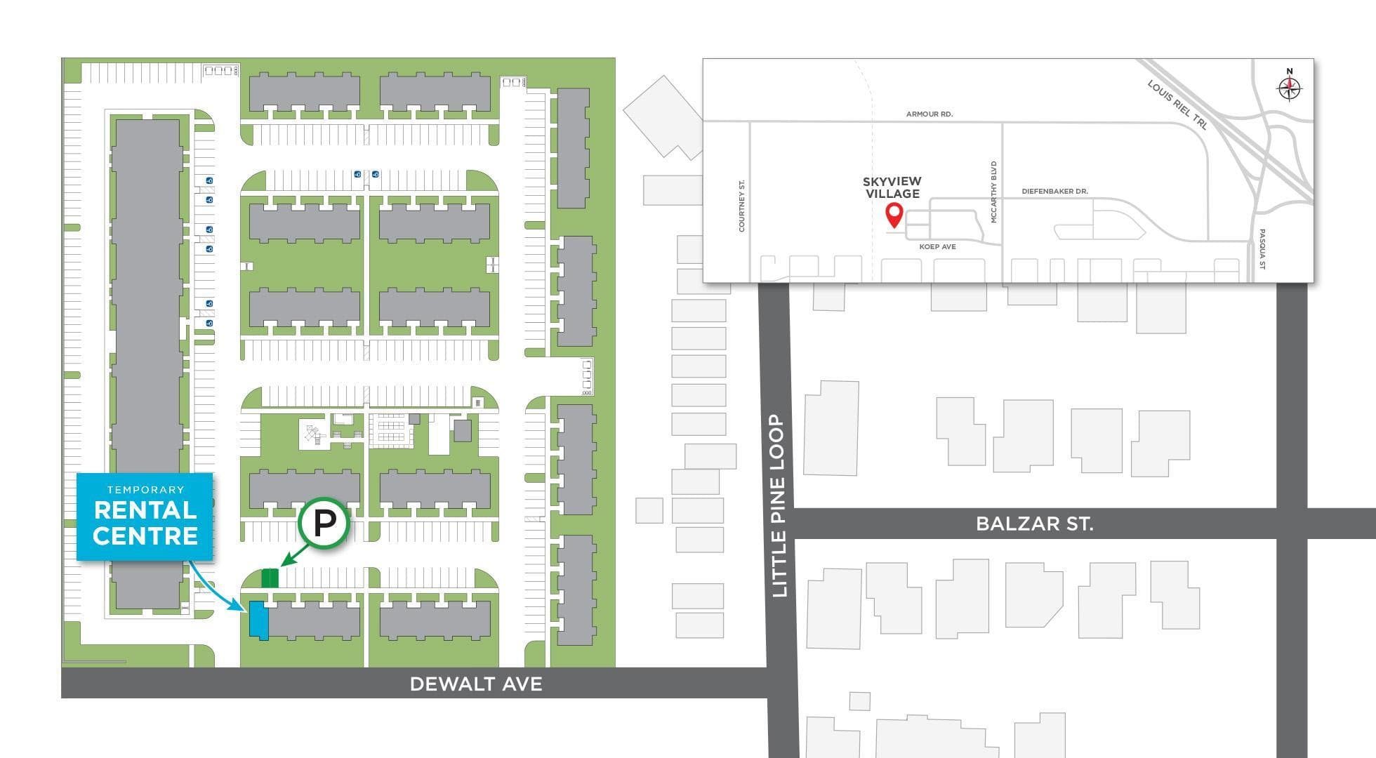 Skyview Village — Three Bedroom 2.5 Bath Townhome - Photo 3
