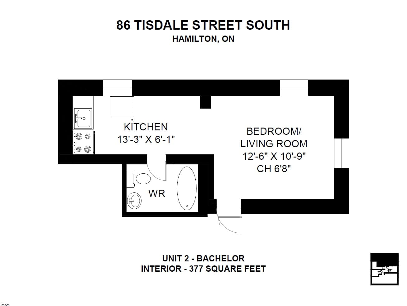 86 Tisdale St S — 1 Bedroom 86-4 - Photo 2