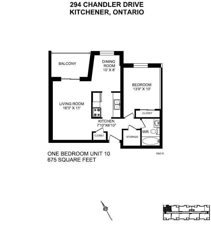 294 Chandler Drive — 1 Bedroom 1408 - Photo 5