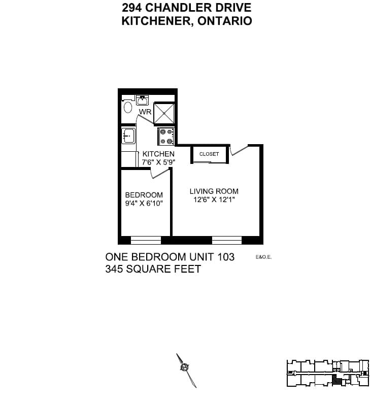 294 Chandler Drive — 1 Bedroom 1408 - Photo 8