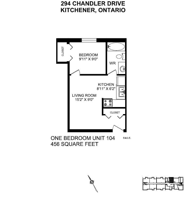 294 Chandler Drive — 1 Bedroom 1408 - Photo 13