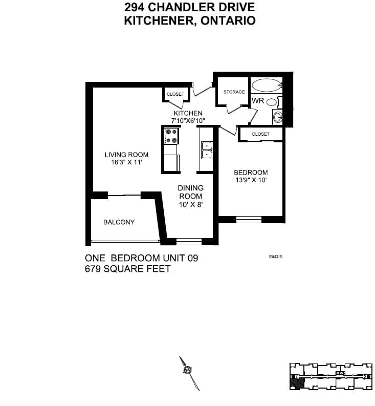 294 Chandler Drive — 1 Bedroom 1408 - Photo 6