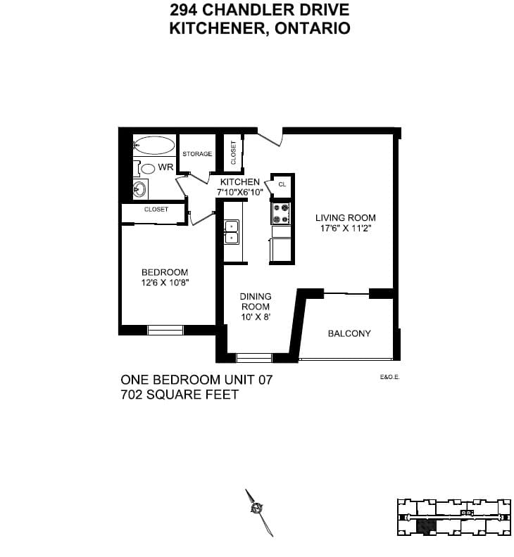 294 Chandler Drive — 1 Bedroom 1408 - Photo 11