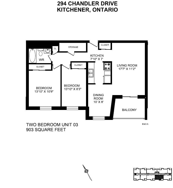 294 Chandler Drive — 1 Bedroom 1408 - Photo 17