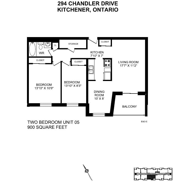 294 Chandler Drive — 1 Bedroom 1408 - Photo 18