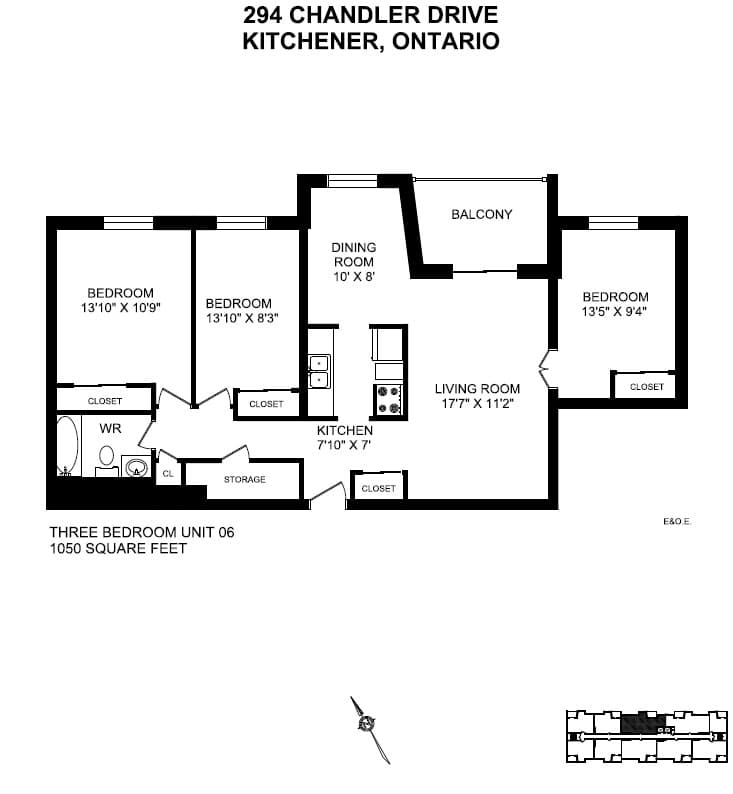 294 Chandler Drive — 1 Bedroom 1408 - Photo 21