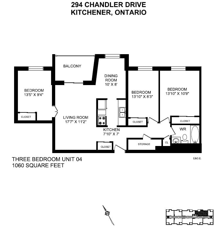 294 Chandler Drive — 1 Bedroom 1408 - Photo 20