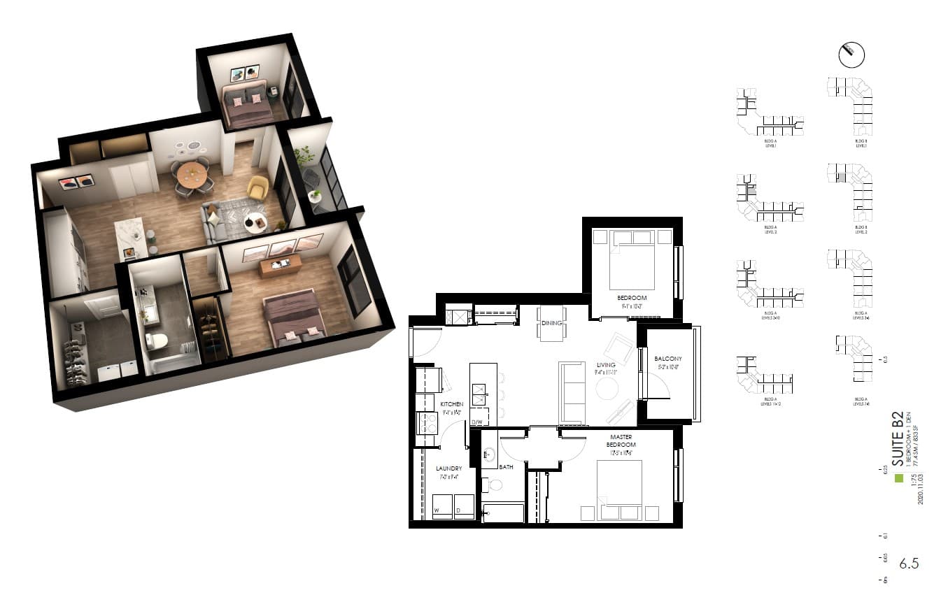 1425 Block Line Road — 2 Bedroom B-0709 - Photo 58