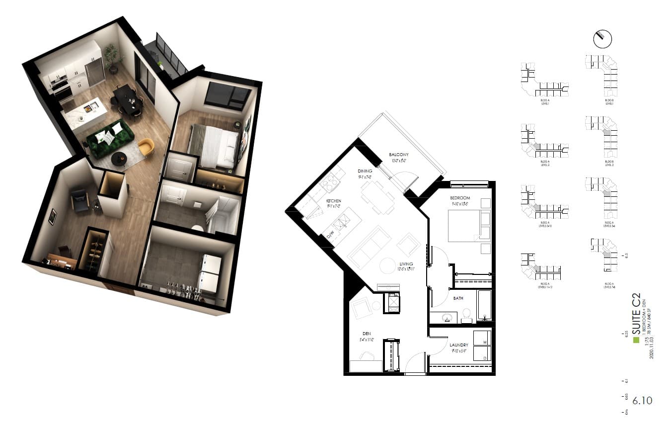 1425 Block Line Road — 2 Bedroom B-0709 - Photo 55