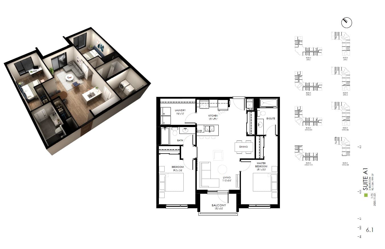 1425 Block Line Road — 2 Bedroom B-0709 - Photo 17