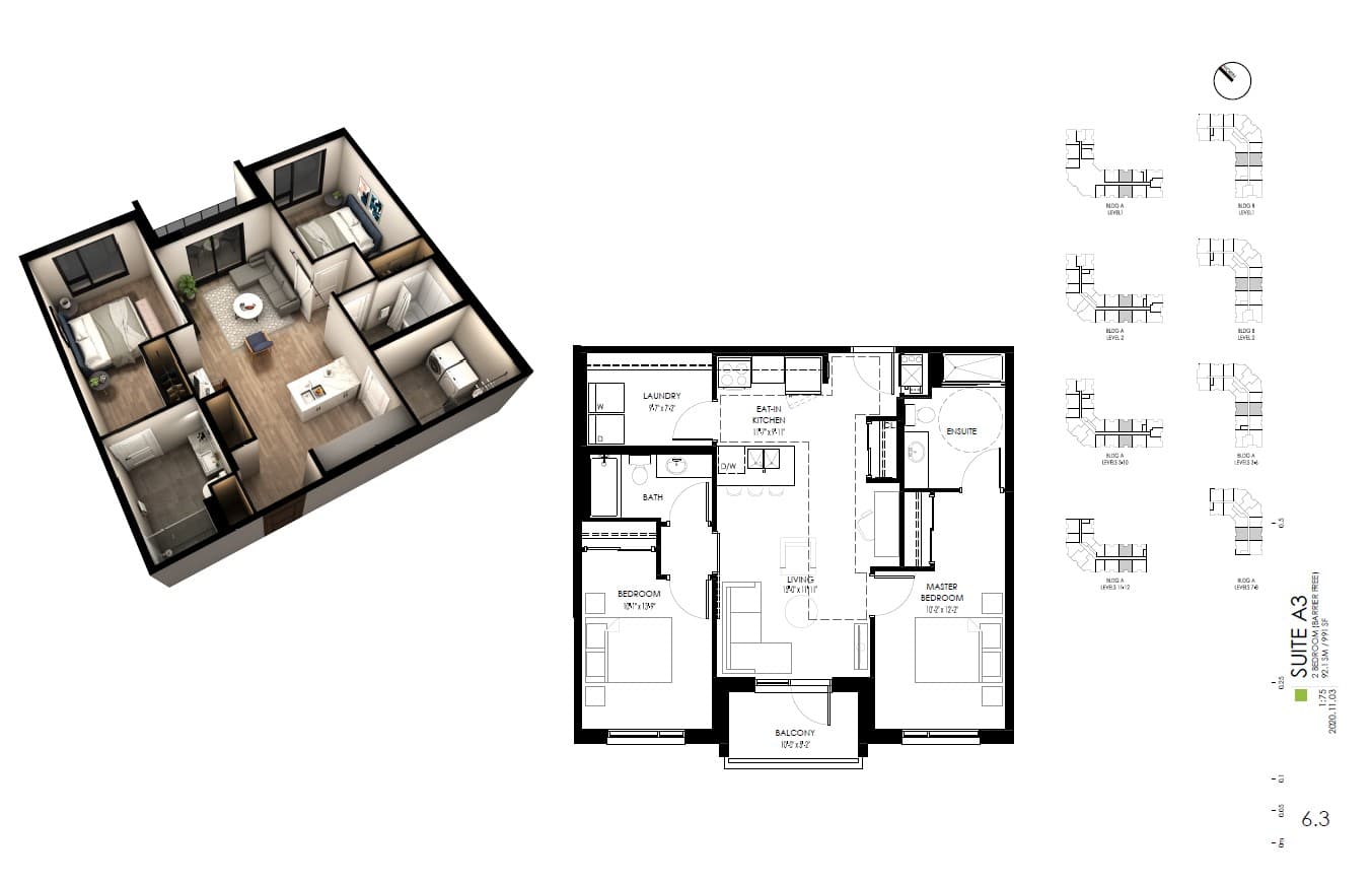 1425 Block Line Road — 2 Bedroom B-0709 - Photo 19