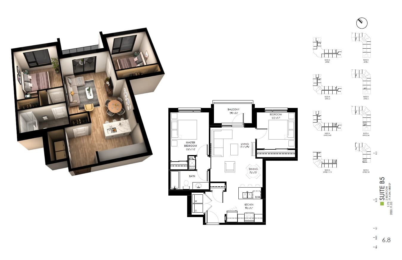 1425 Block Line Road — 2 Bedroom B-0709 - Photo 20