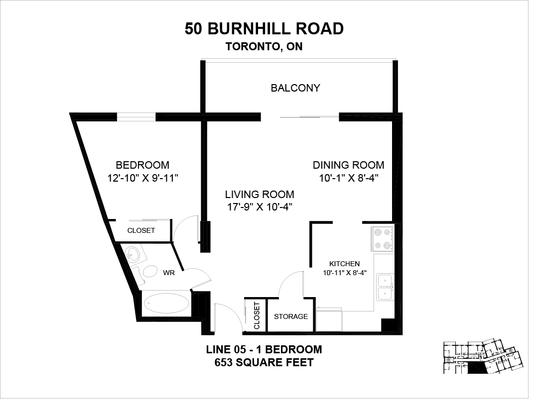50 Burnhill Road — 1 Bedroom 2503 - Photo 8