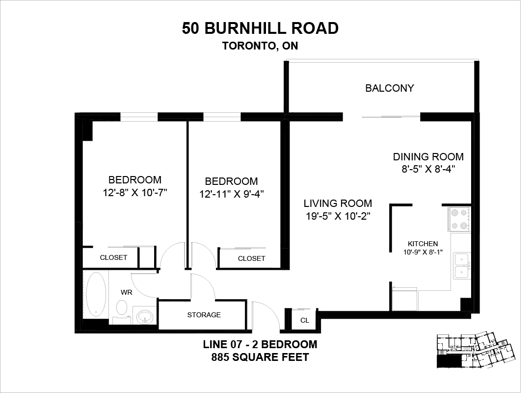 50 Burnhill Road — 1 Bedroom 2503 - Photo 3