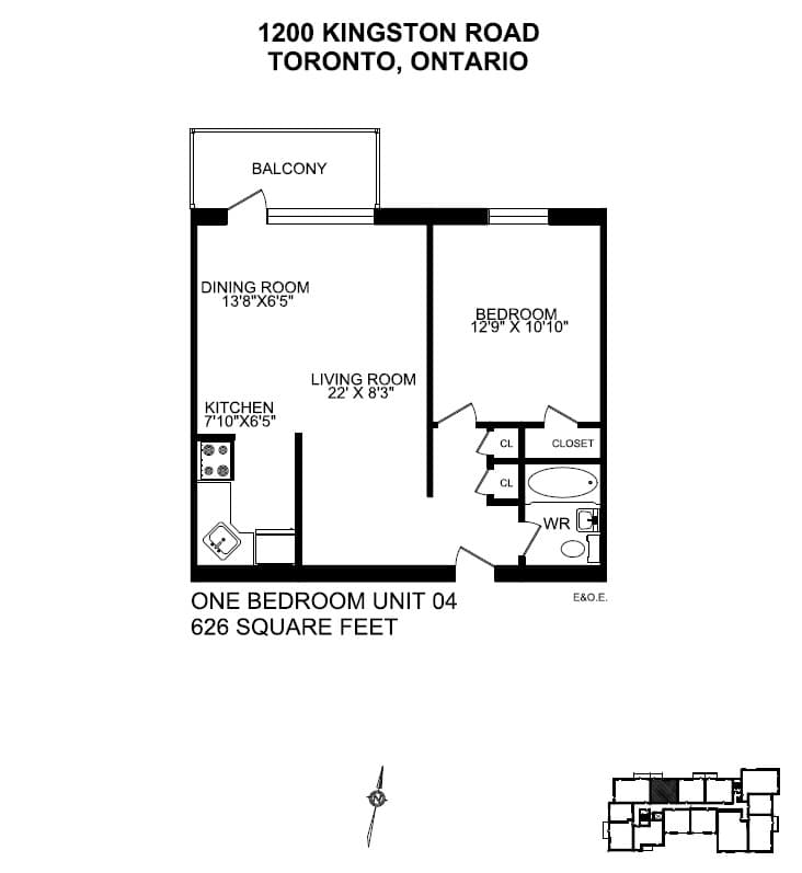 1150/1200 Kingston Road — 2 Bedroom 1200-307 - Photo 11