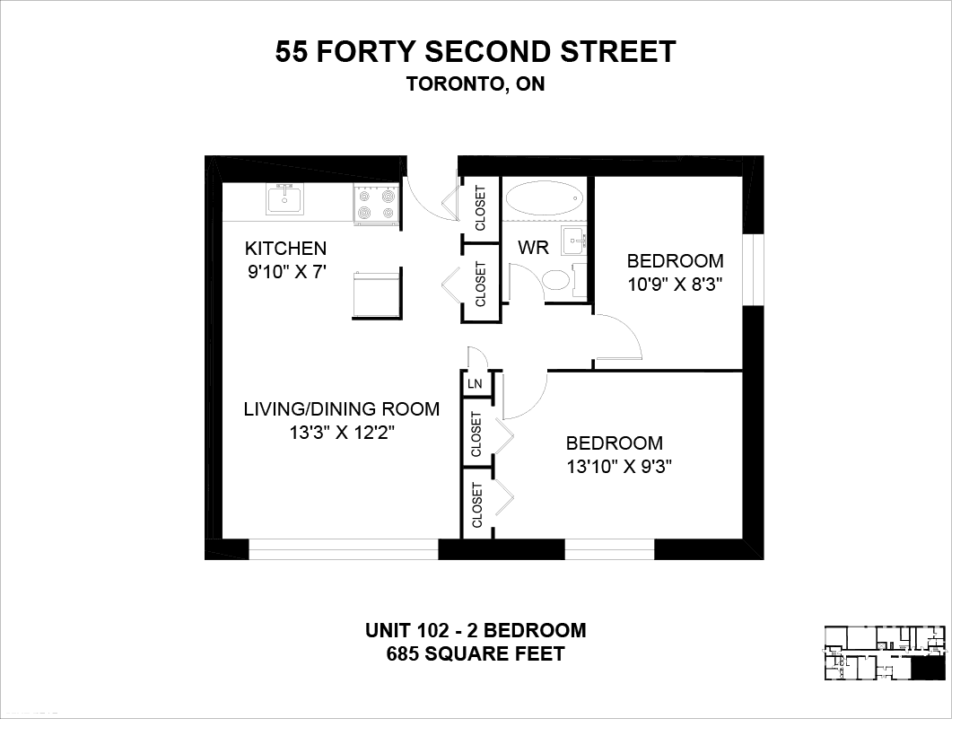 55 Forty Second Street — 1 Bedroom 0306 - Photo 15
