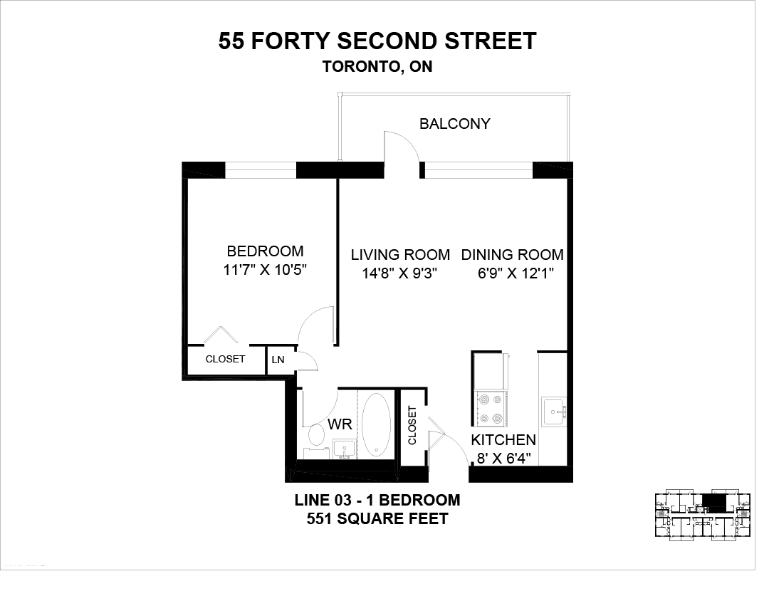 55 Forty Second Street — 1 Bedroom 0306 - Photo 17