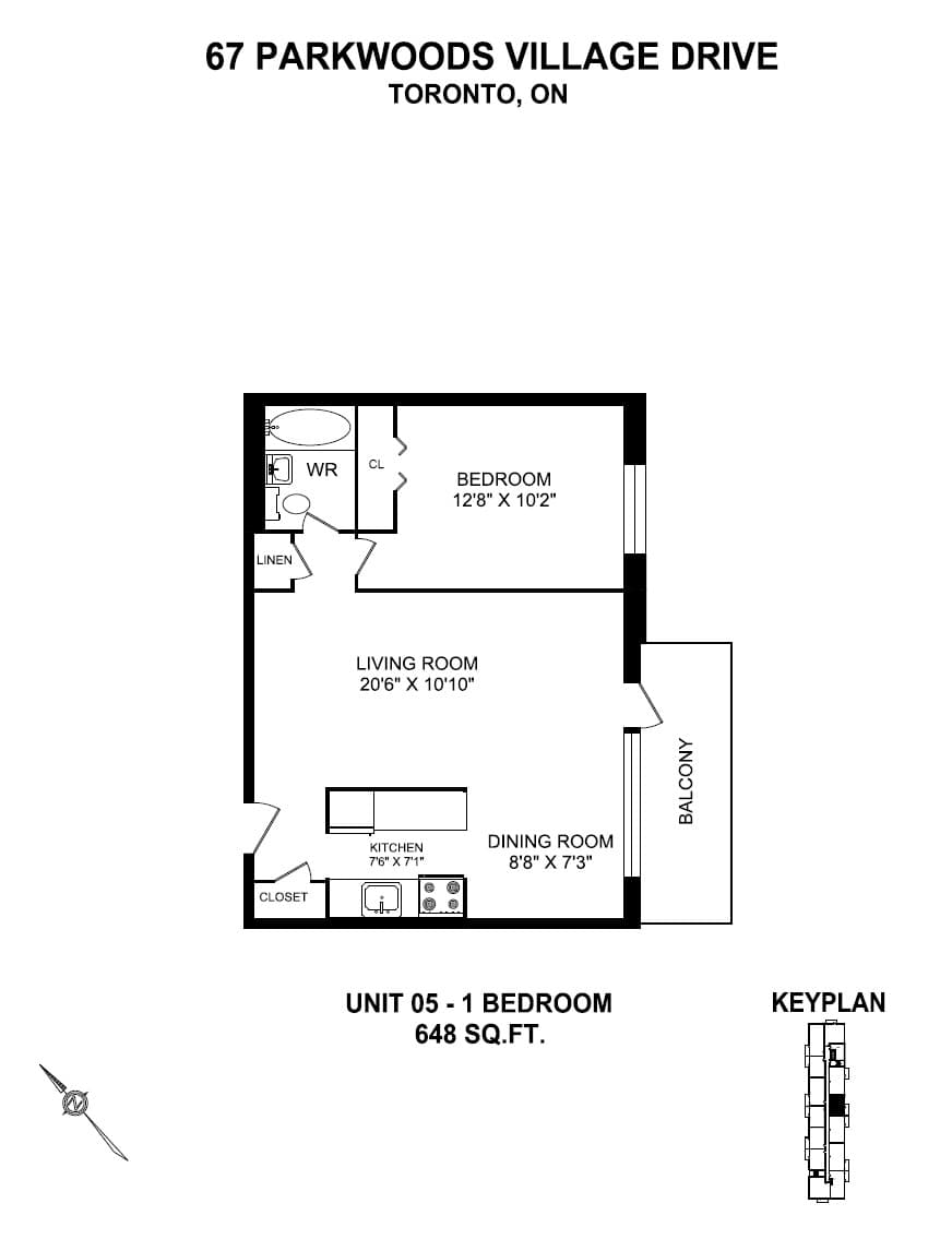 67 Parkwoods Village Drive — 2 Bedroom 314 - Photo 9