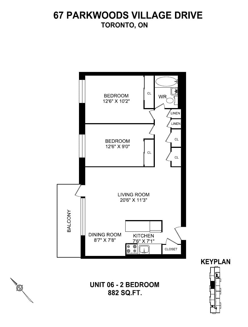 67 Parkwoods Village Drive — 2 Bedroom 314 - Photo 3