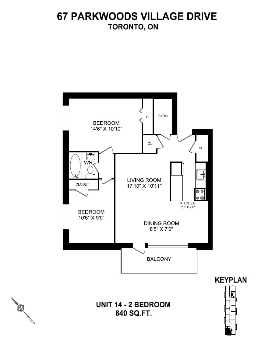 67 Parkwoods Village Drive — 2 Bedroom 314 - Photo 7