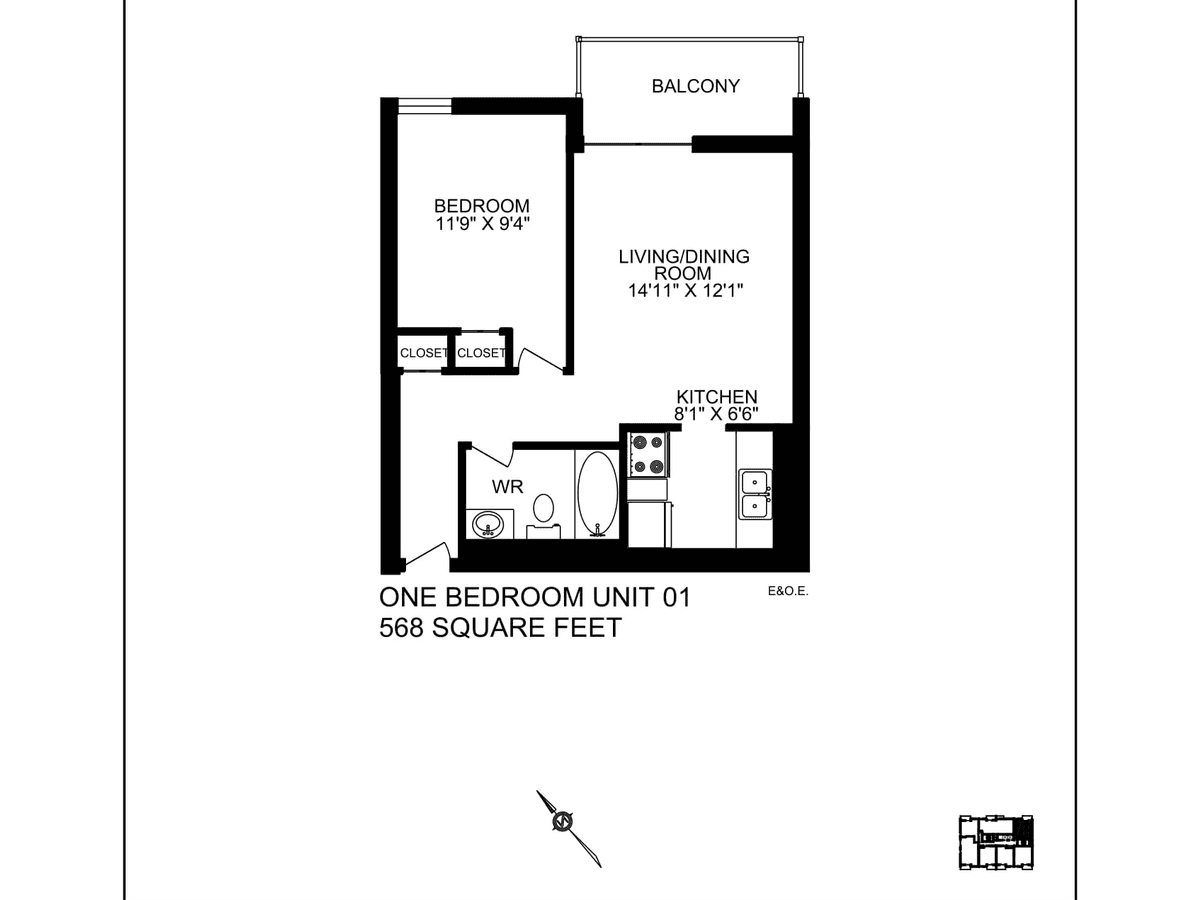 160 Market Street — 1 Bedroom 0604 - Photo 10