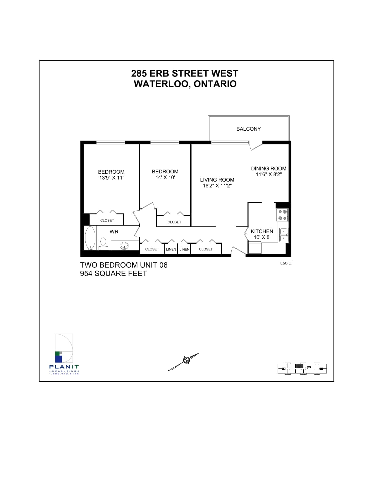 285 Erb Street W — 3 Bedroom 0801 - Photo 12