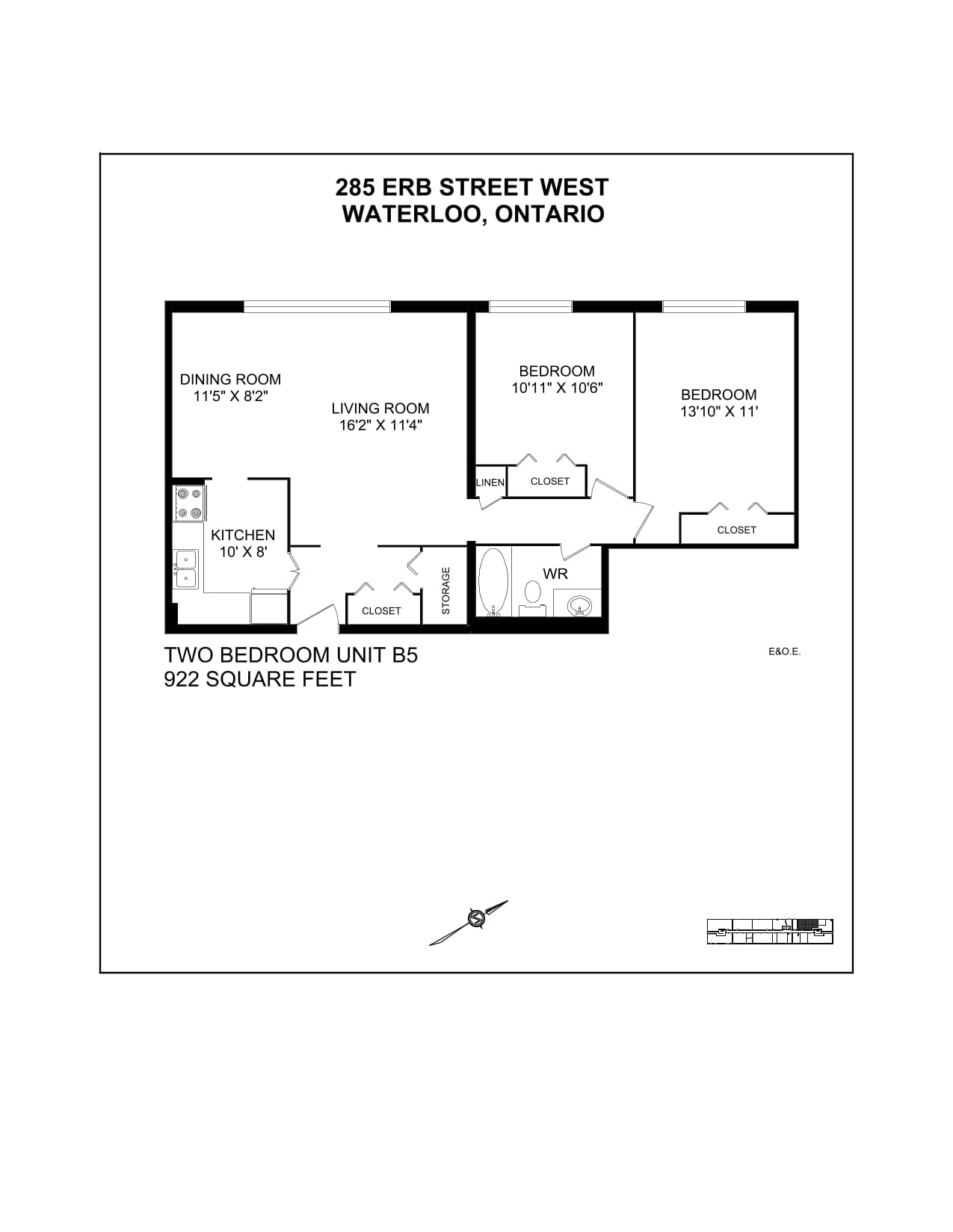 285 Erb Street W — 3 Bedroom 0801 - Photo 37