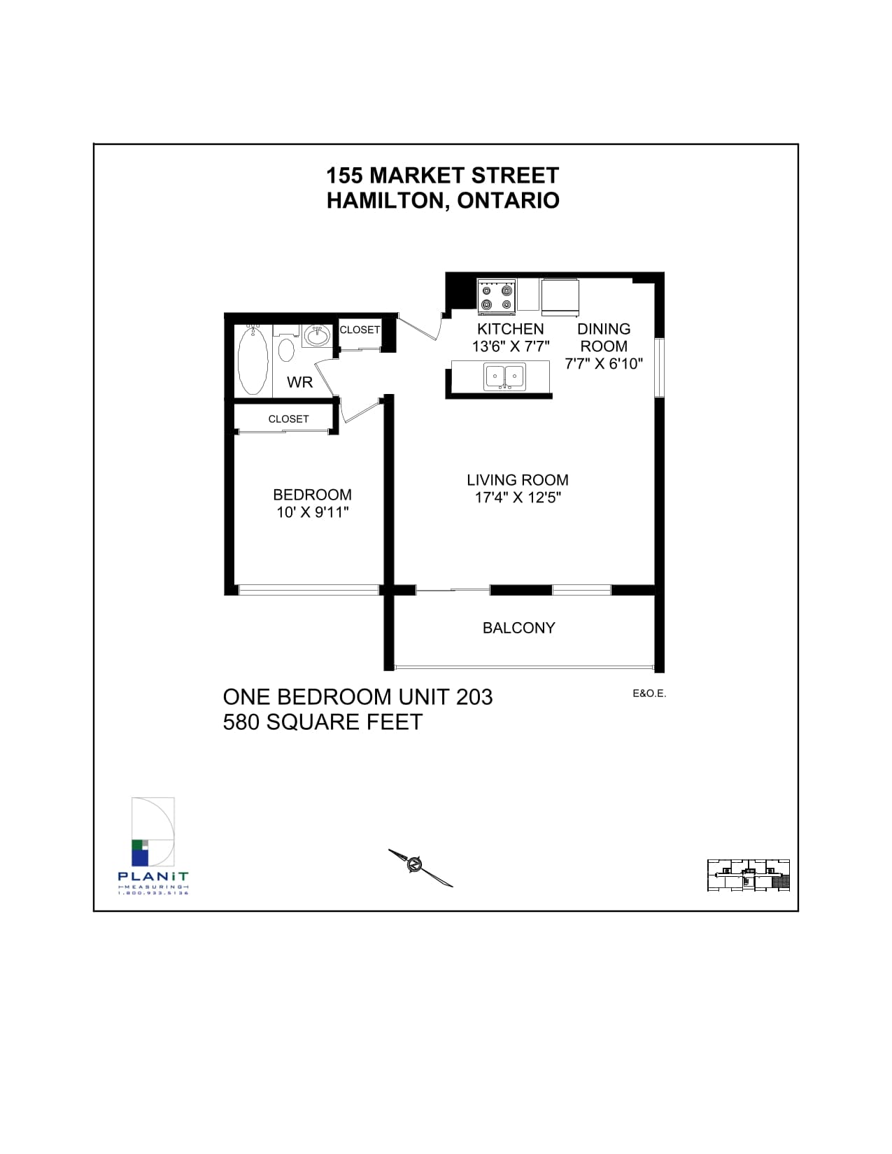 155 Market Street — 1 Bedroom 0901 - Photo 4