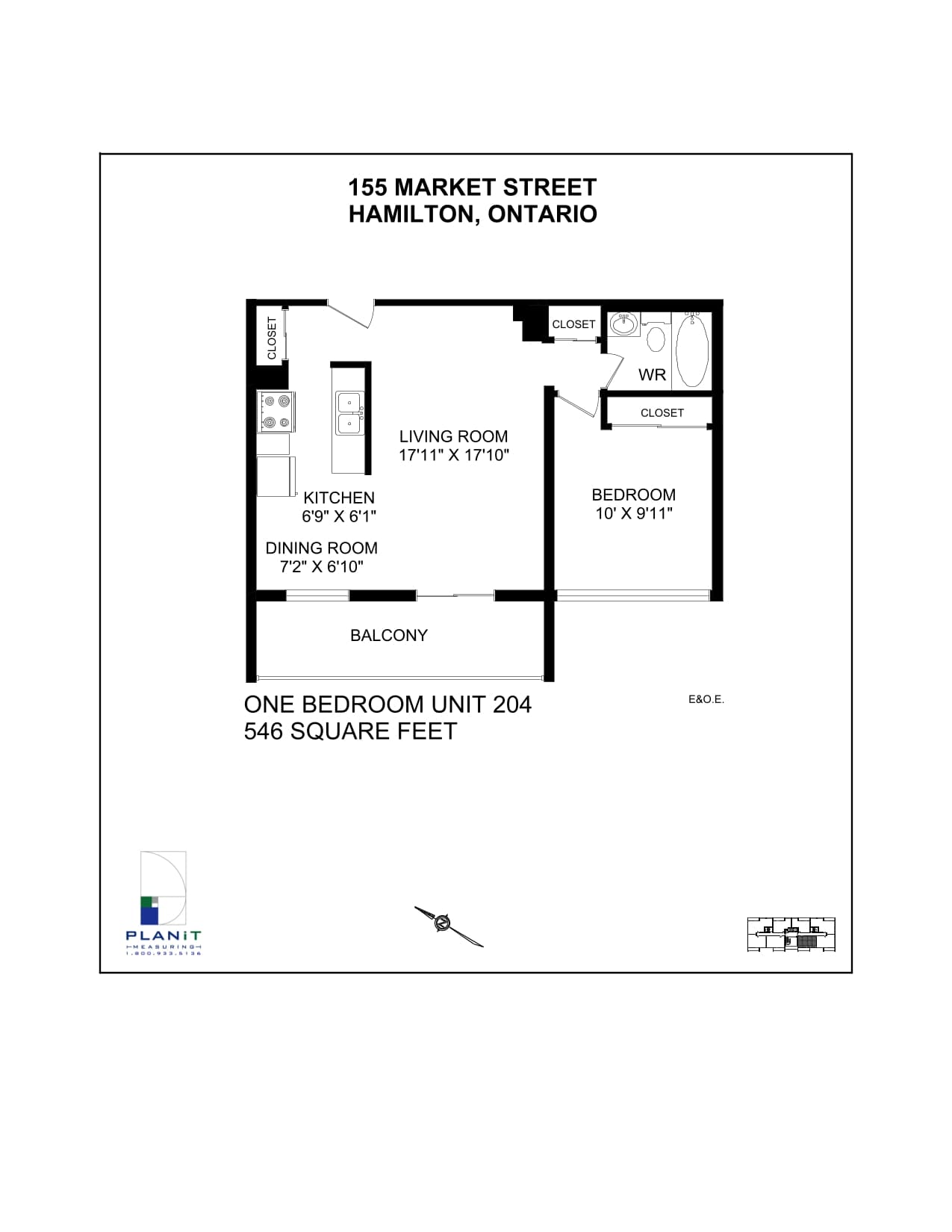 155 Market Street — 1 Bedroom 0901 - Photo 9