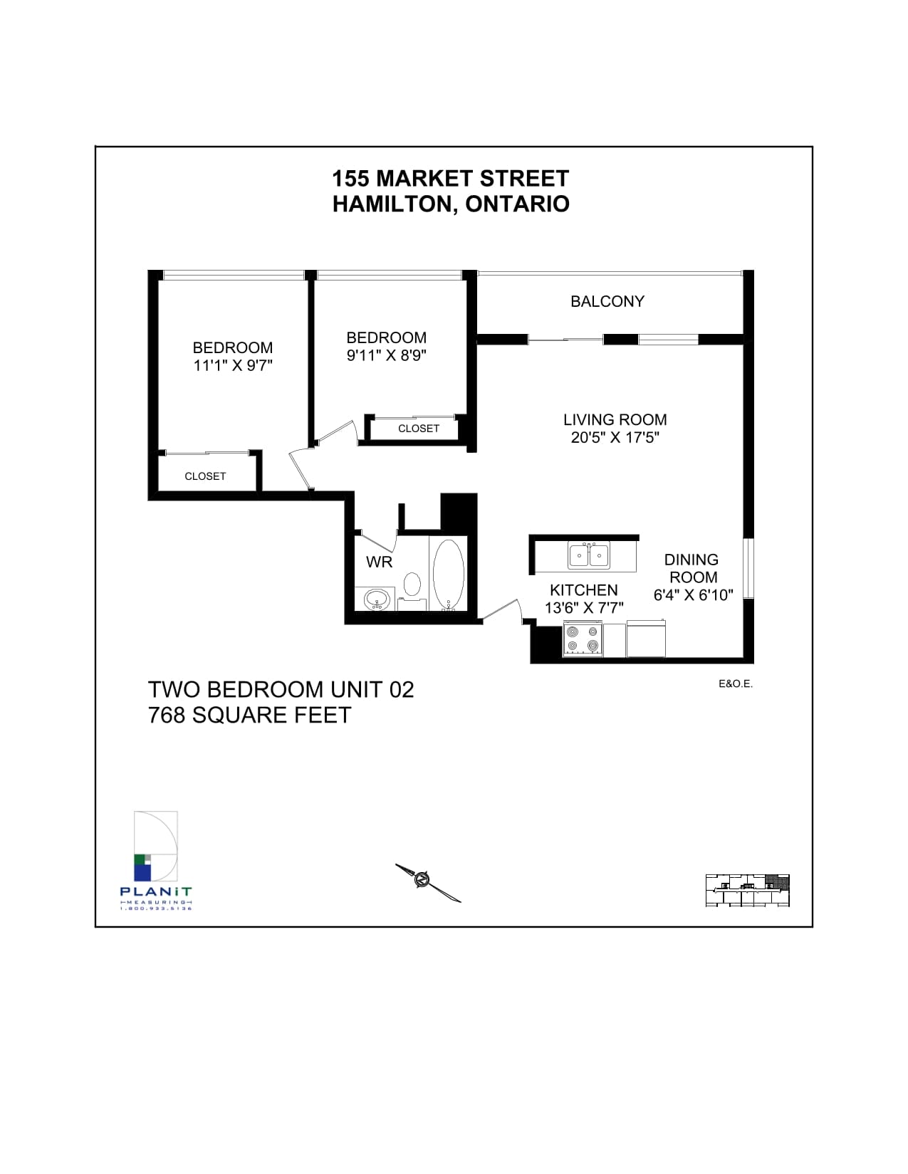 155 Market Street — 1 Bedroom 0901 - Photo 18