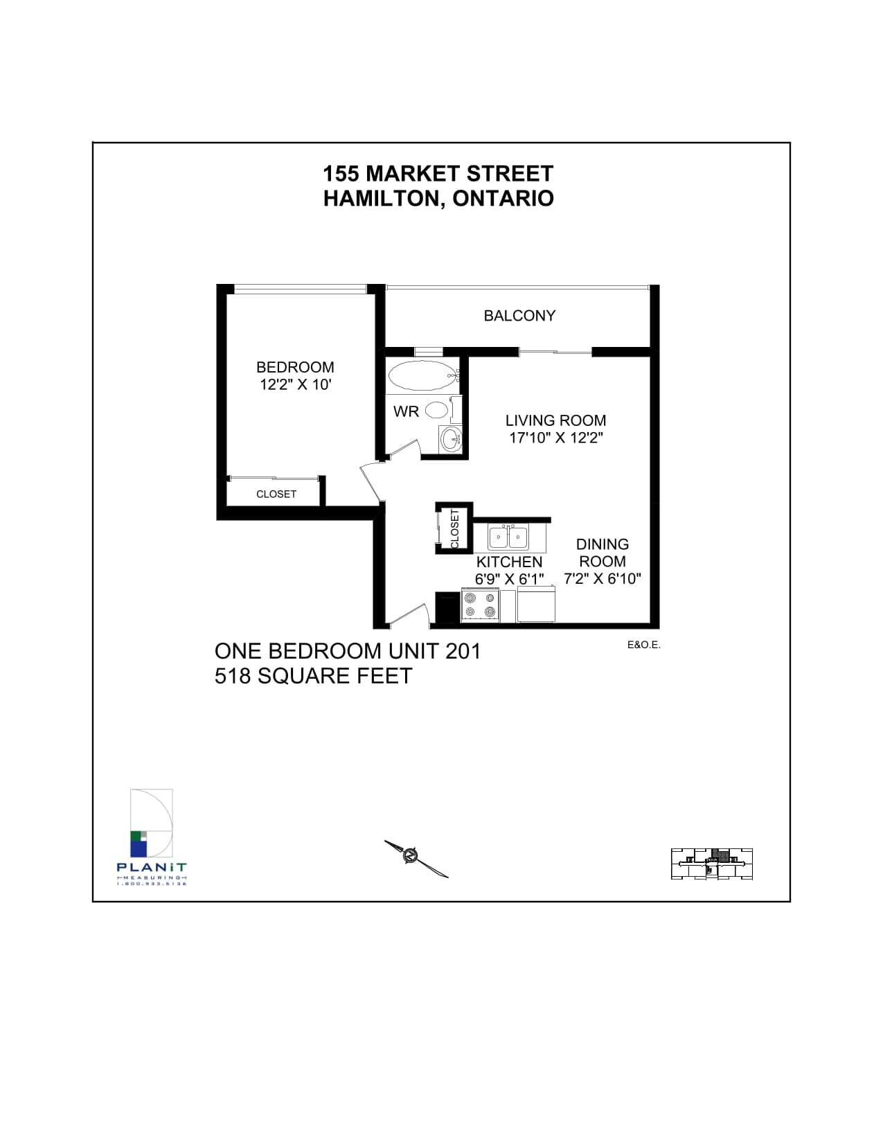 155 Market Street — 1 Bedroom 0901 - Photo 3