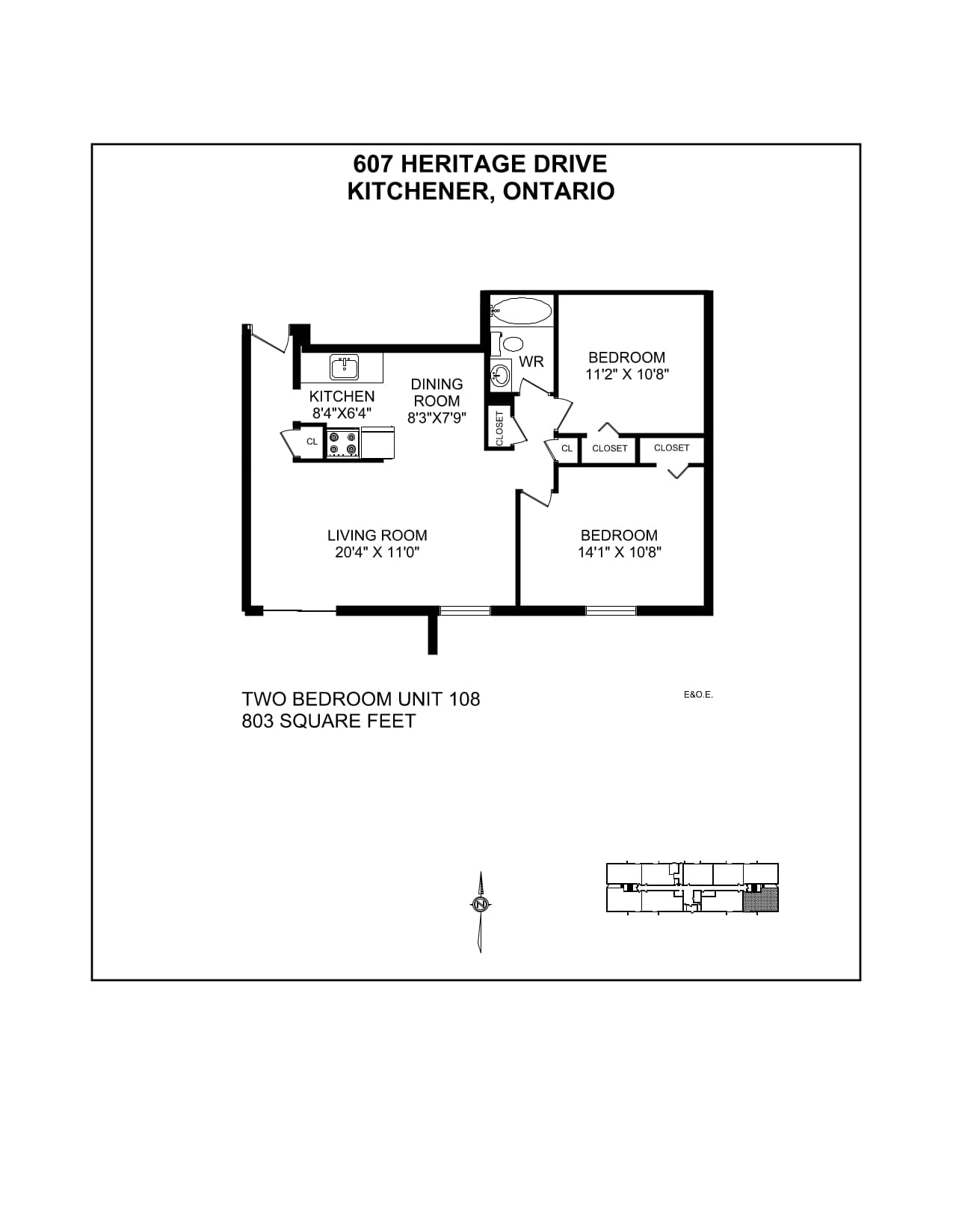 607 & 611 Heritage Drive — 1 Bedroom 611-0109 - Photo 60