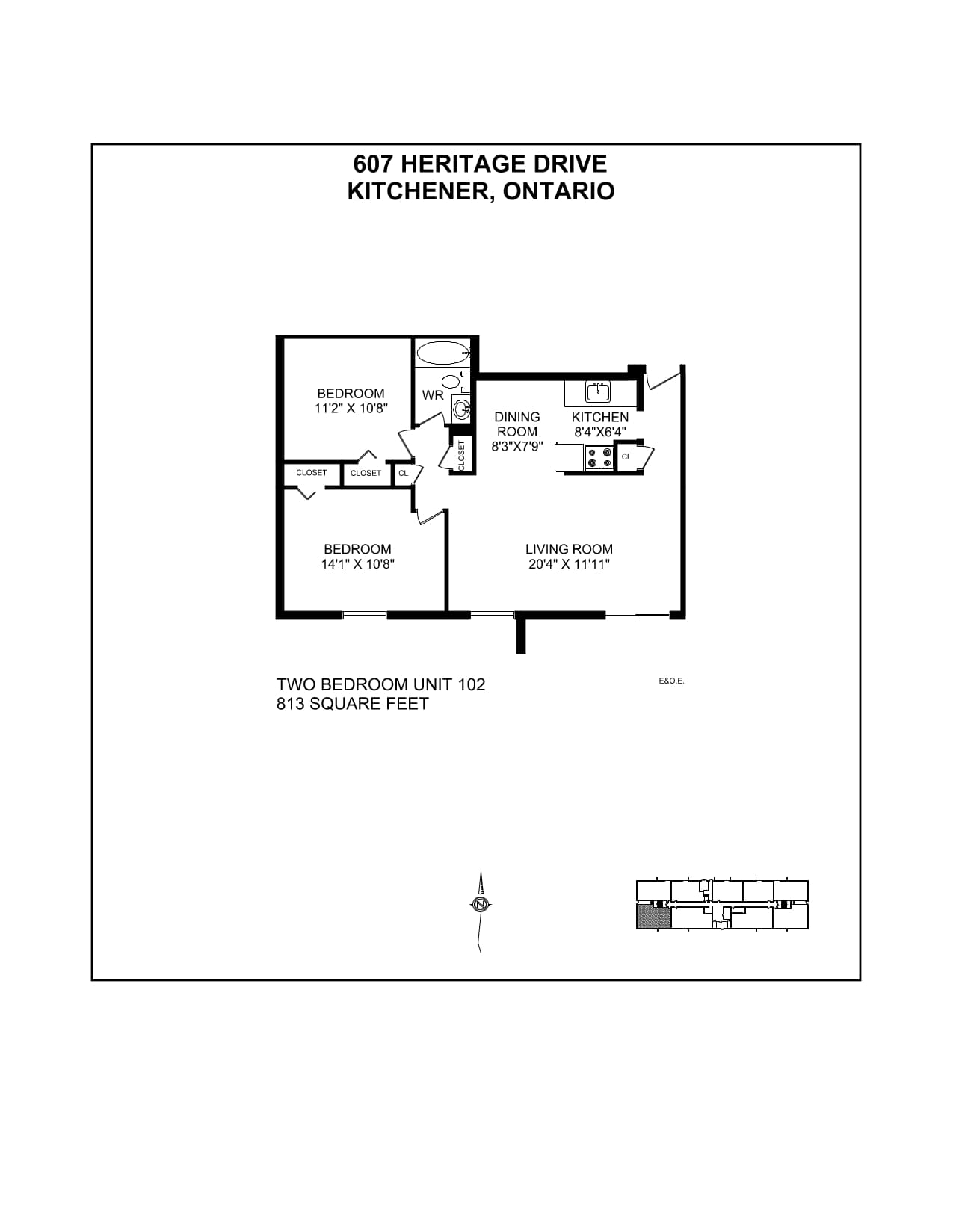 607 & 611 Heritage Drive — 1 Bedroom 611-0109 - Photo 41