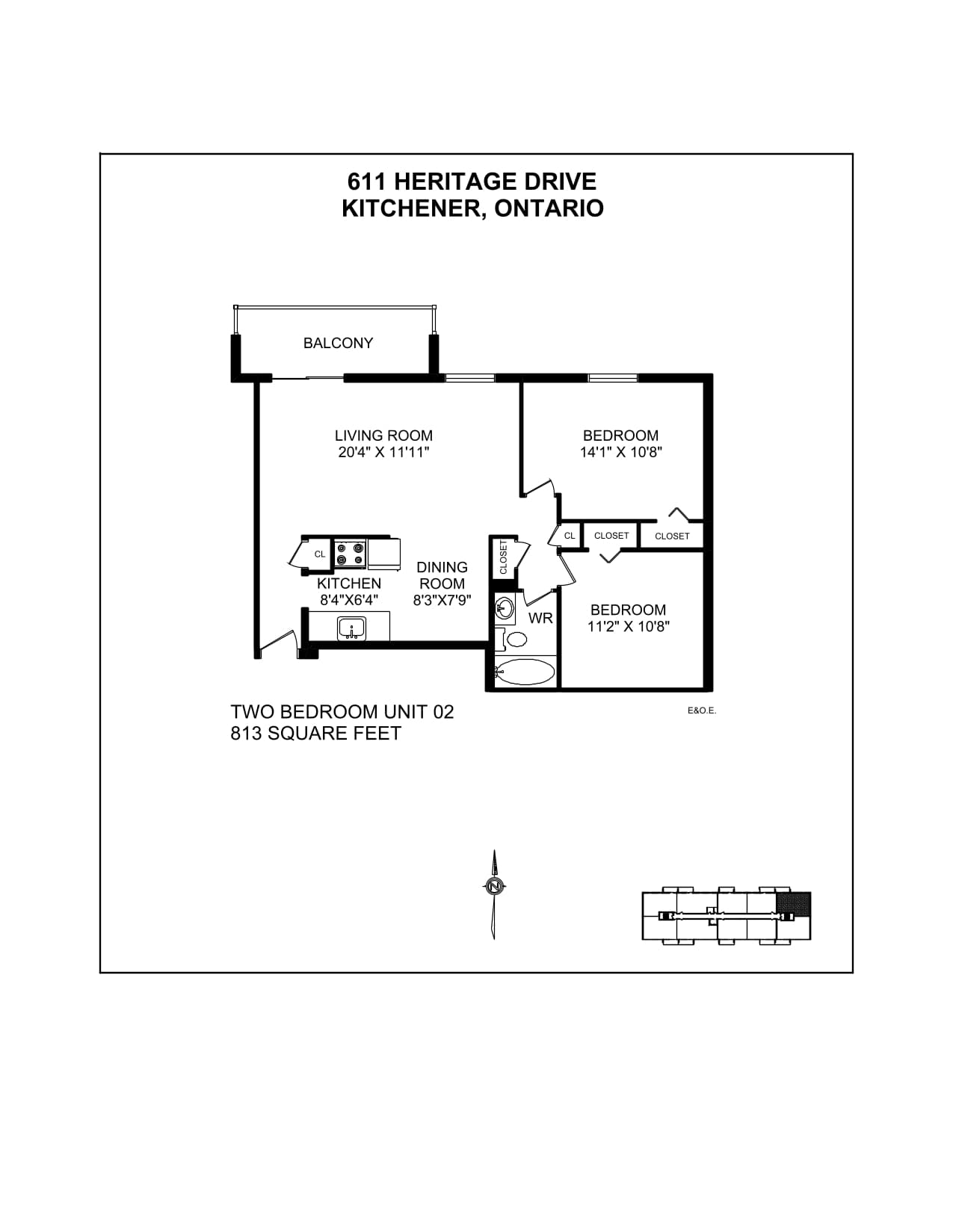 607 & 611 Heritage Drive — 1 Bedroom 611-0109 - Photo 44