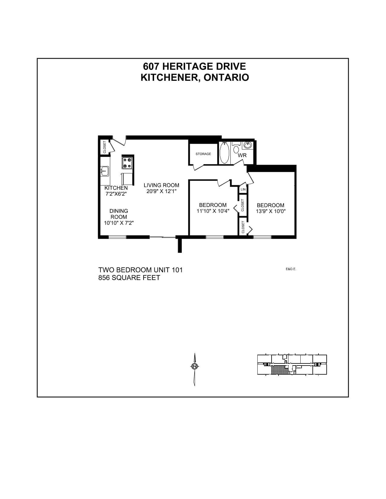607 & 611 Heritage Drive — 1 Bedroom 611-0109 - Photo 87