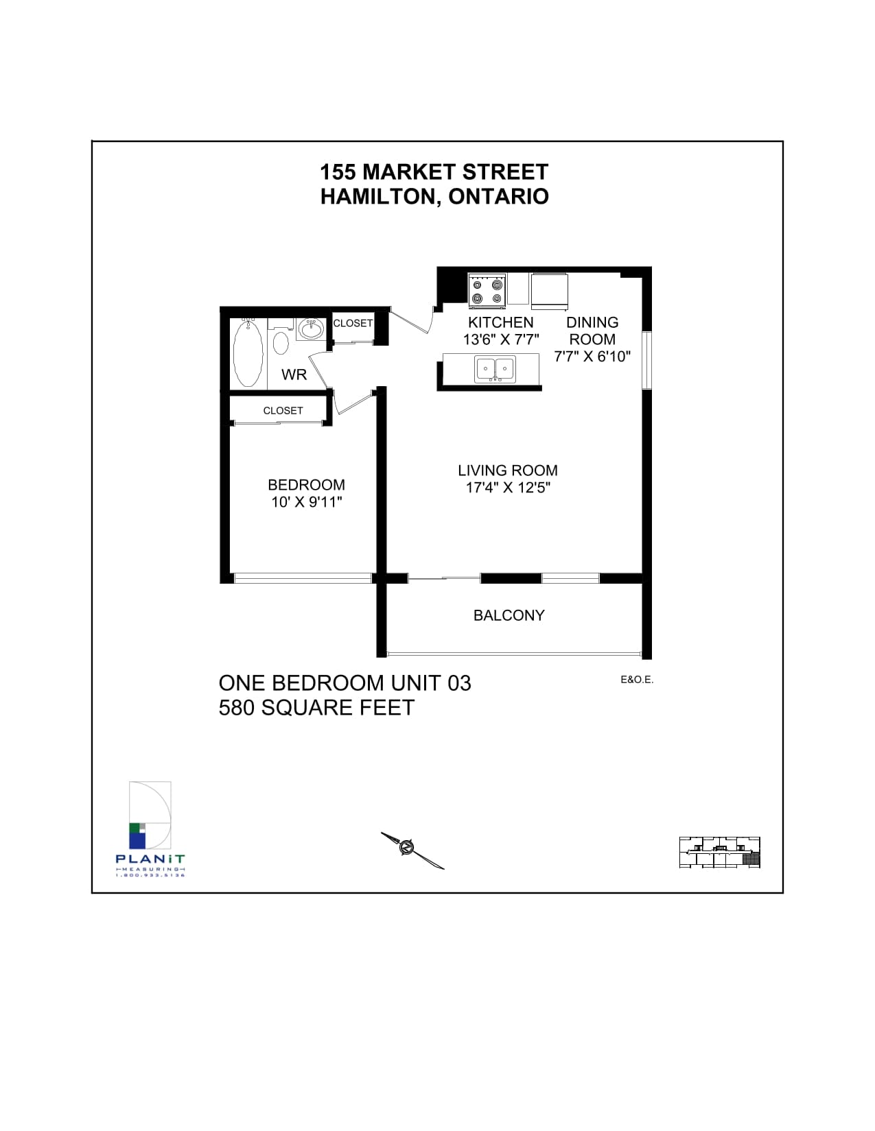 155 Market Street — 1 Bedroom 0901 - Photo 6