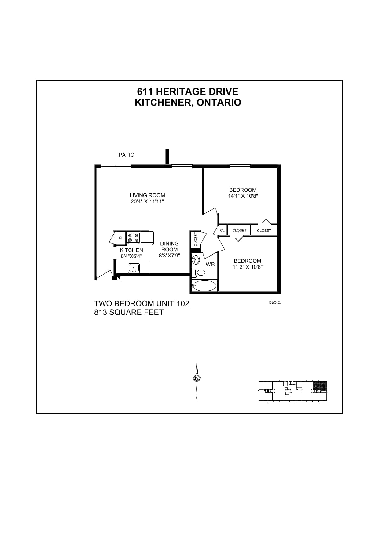 607 & 611 Heritage Drive — 1 Bedroom 611-0109 - Photo 50