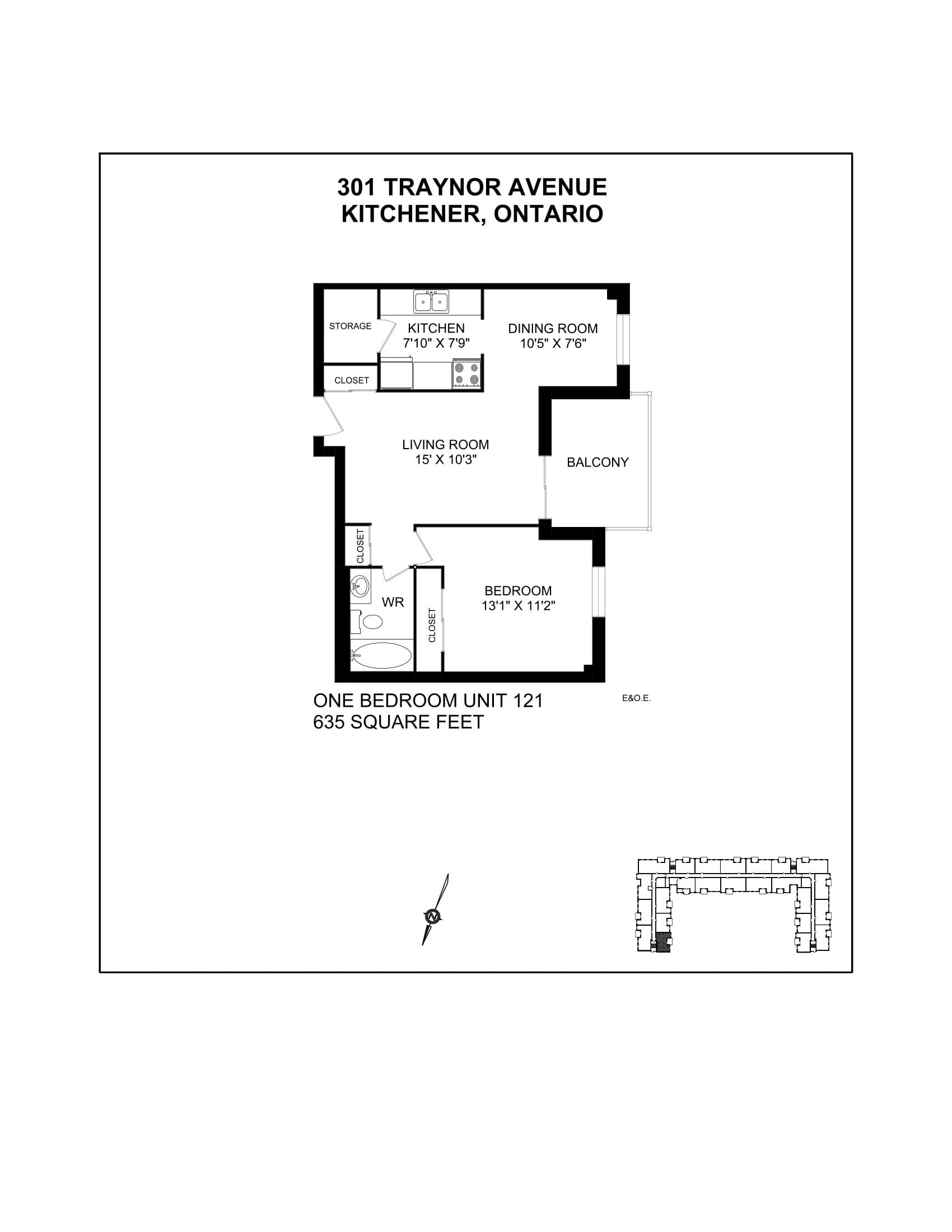 301-341 Traynor Avenue & 551-553 Vanier Drive — 2 Bedroom 301-0201 - Photo 9