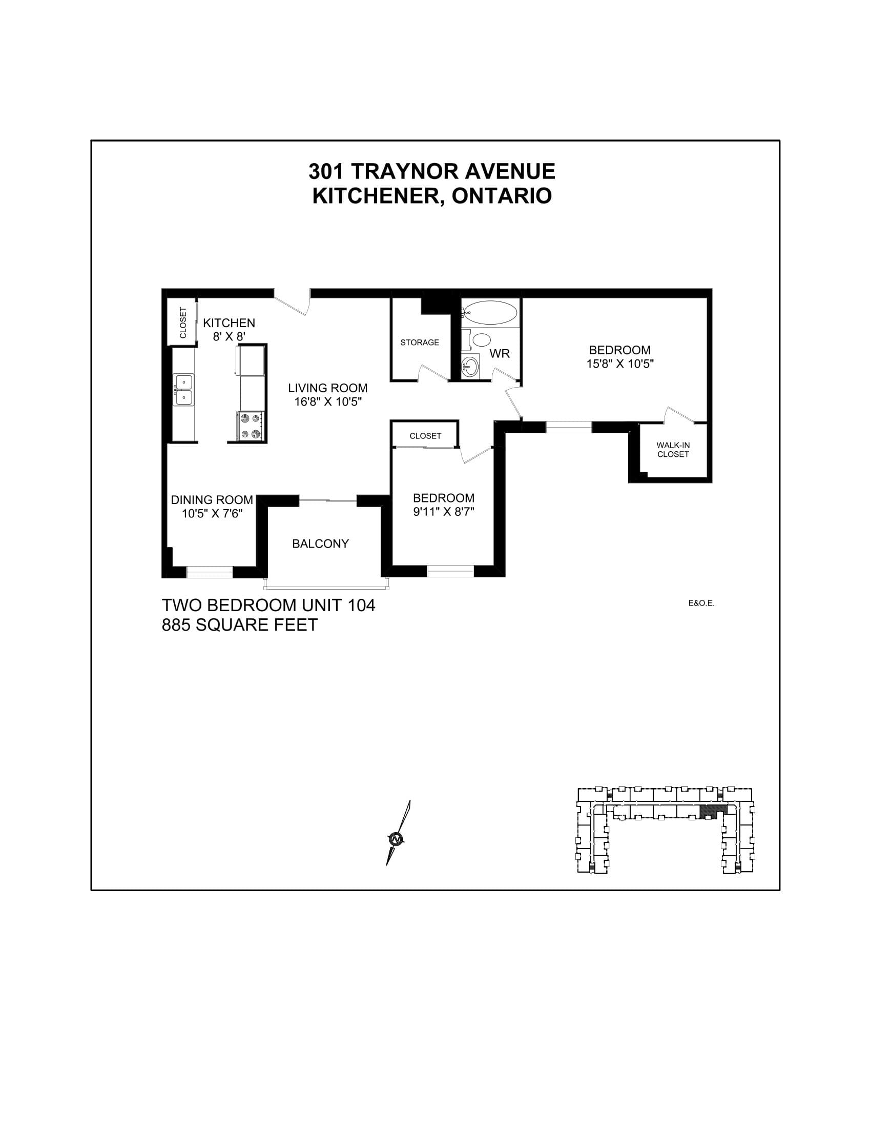 301-341 Traynor Avenue & 551-553 Vanier Drive — 2 Bedroom 301-0201 - Photo 52