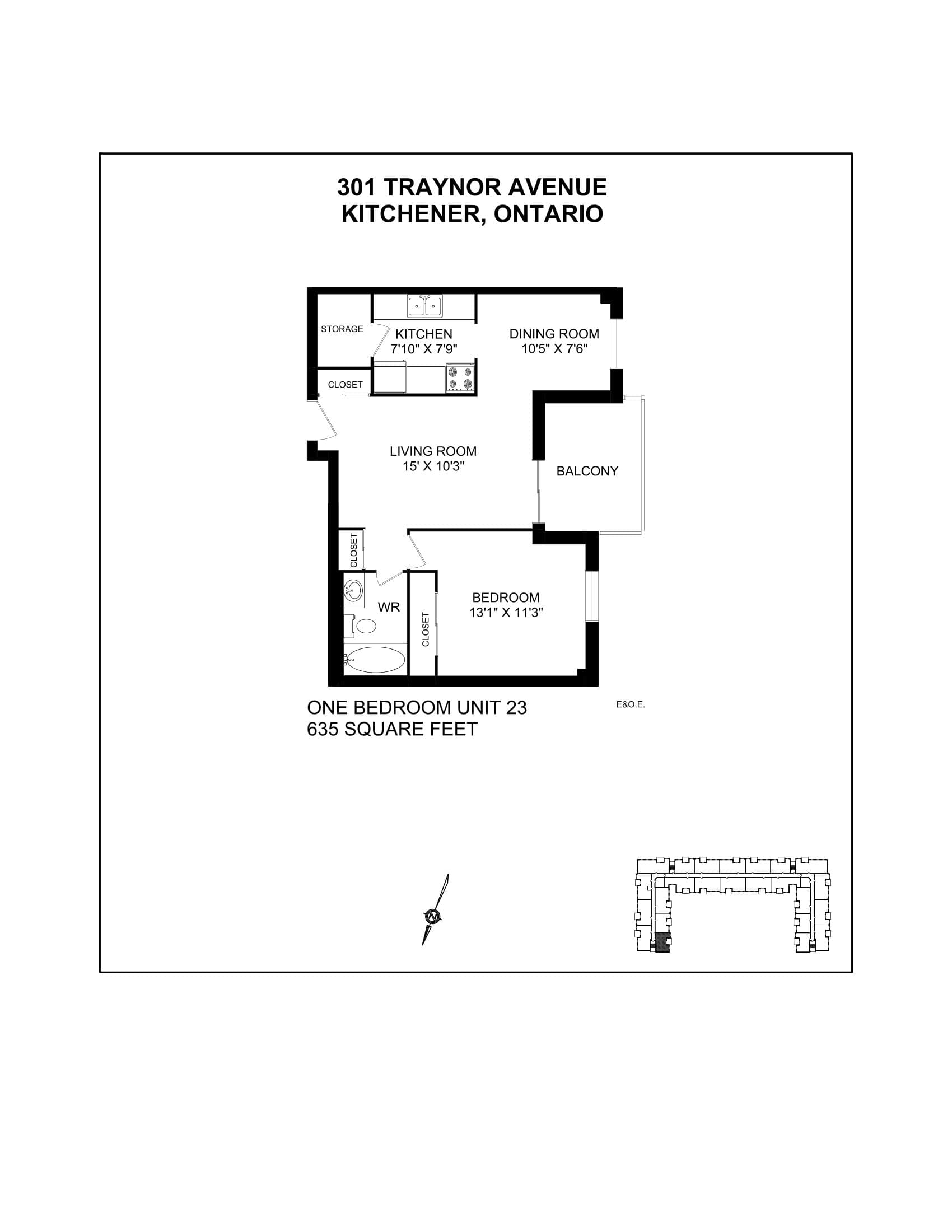 301-341 Traynor Avenue & 551-553 Vanier Drive — 2 Bedroom 301-0201 - Photo 12