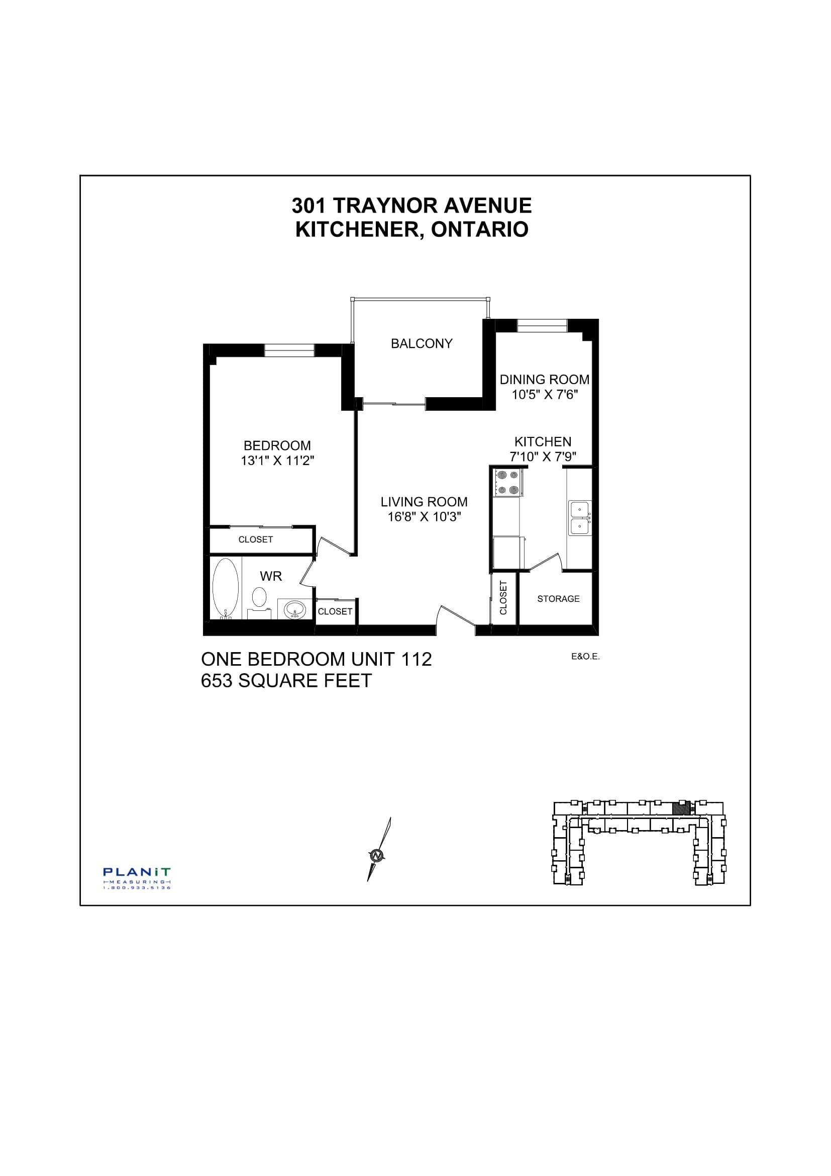 301-341 Traynor Avenue & 551-553 Vanier Drive — 2 Bedroom 301-0201 - Photo 3
