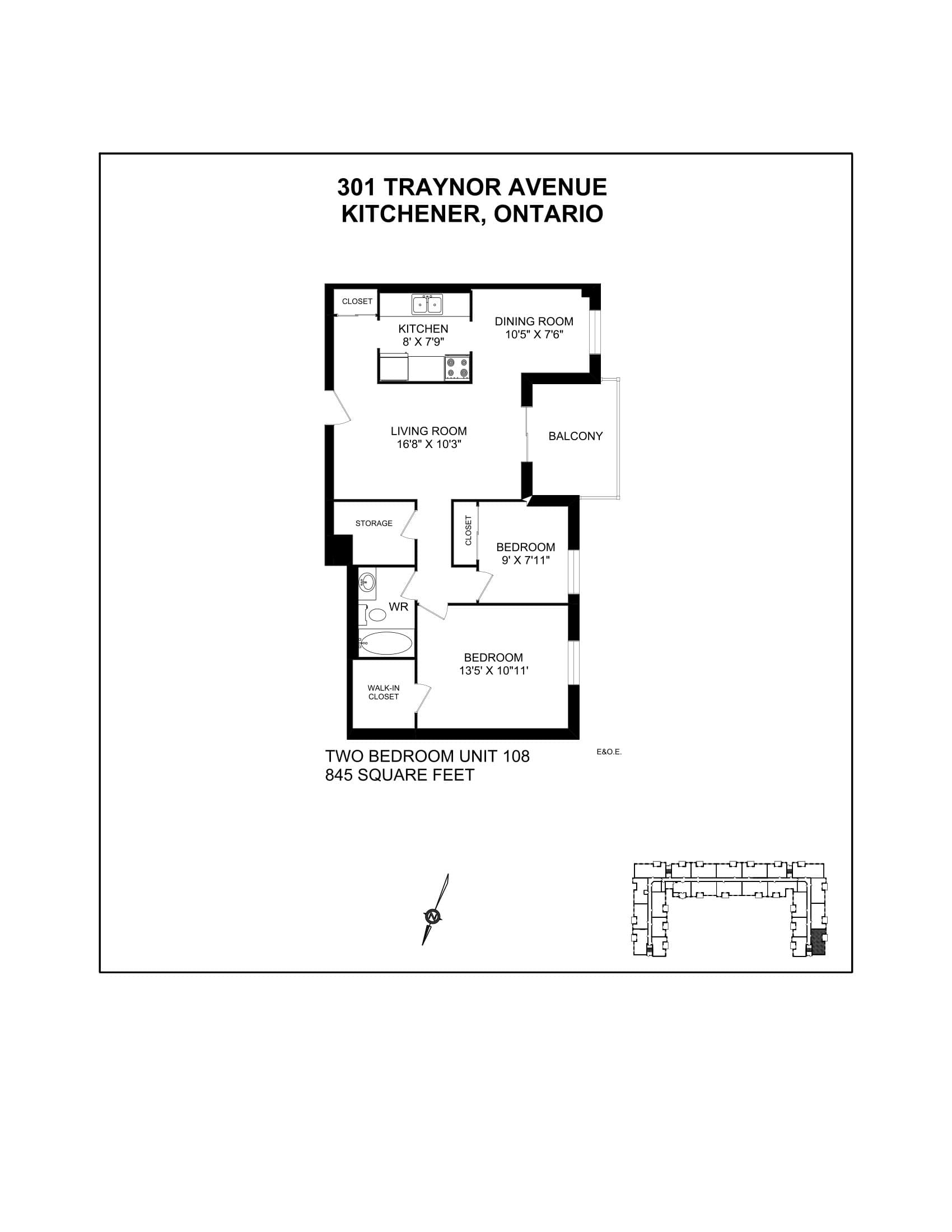301-341 Traynor Avenue & 551-553 Vanier Drive — 2 Bedroom 301-0201 - Photo 55