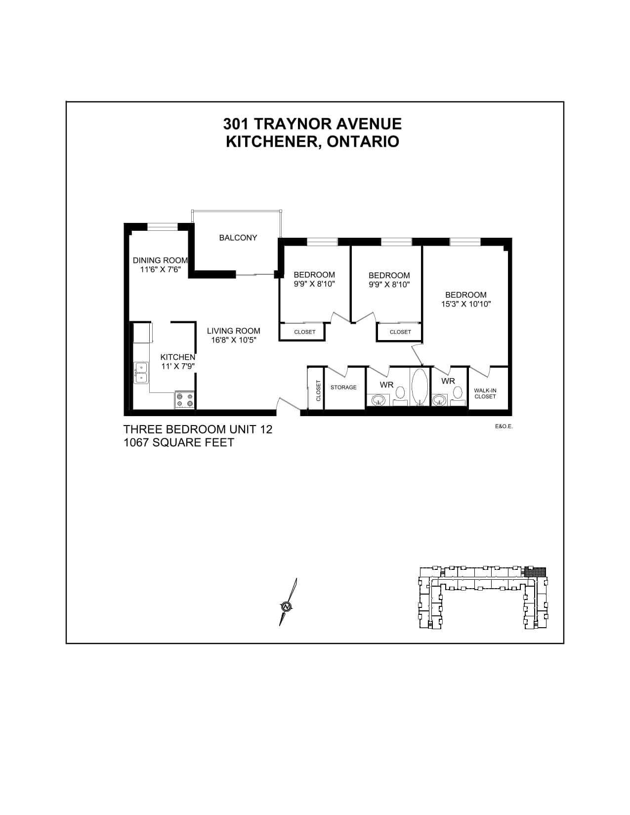 301-341 Traynor Avenue & 551-553 Vanier Drive — 2 Bedroom 301-0201 - Photo 64