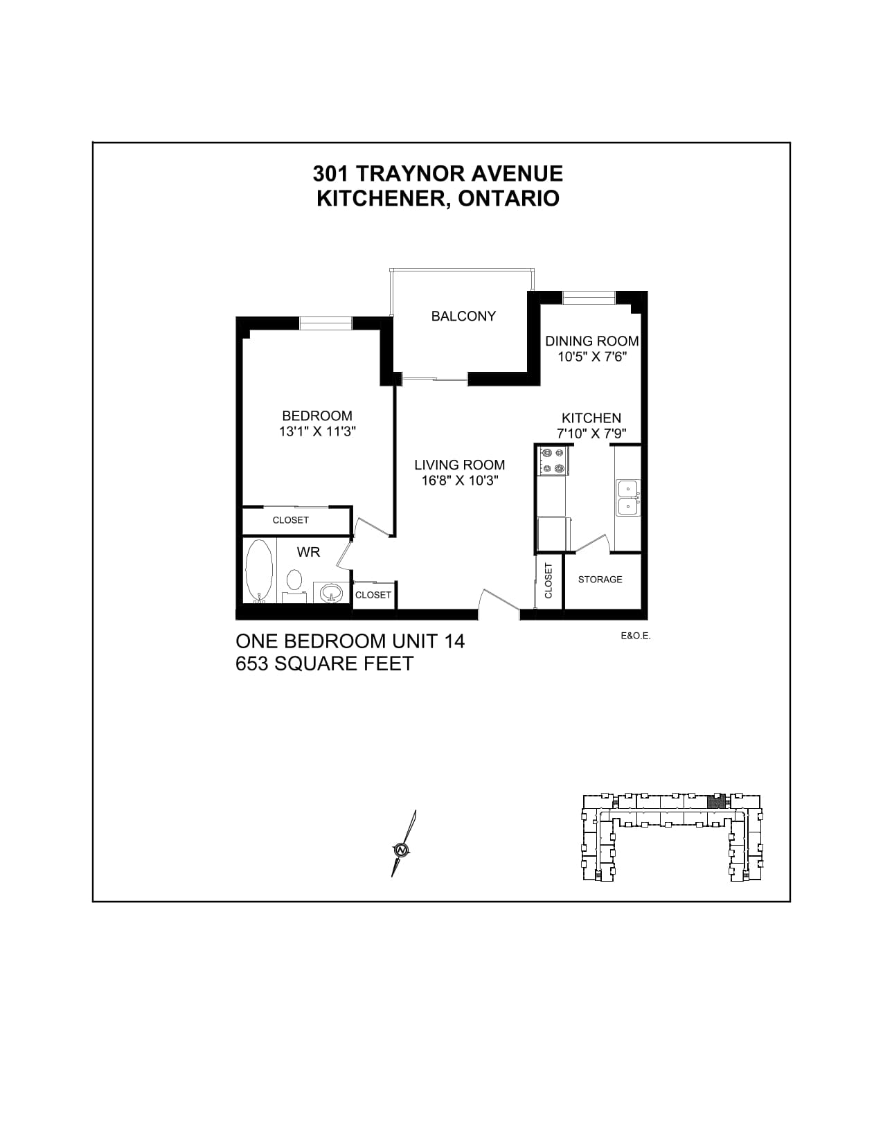301-341 Traynor Avenue & 551-553 Vanier Drive — 2 Bedroom 301-0201 - Photo 6