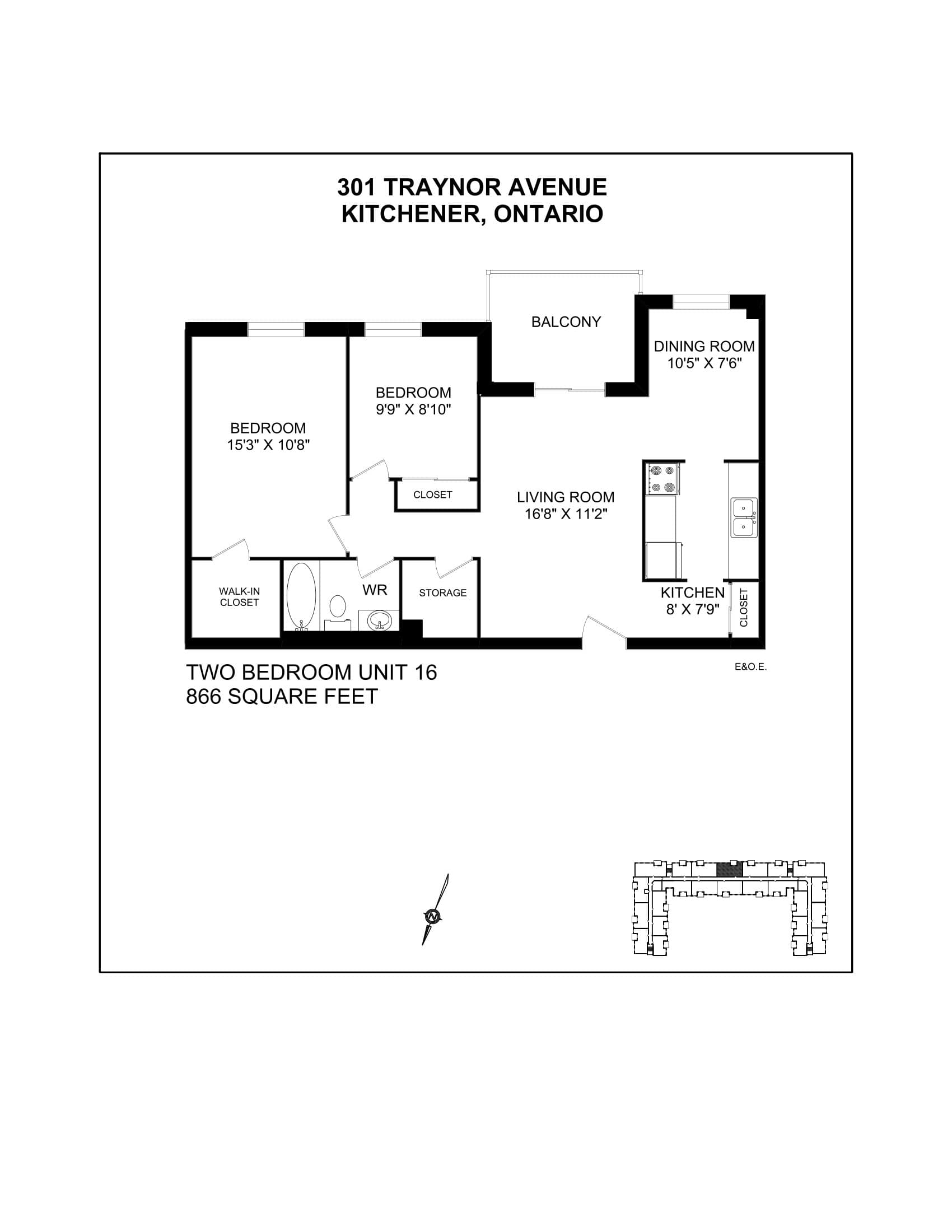 301-341 Traynor Avenue & 551-553 Vanier Drive — 2 Bedroom 301-0201 - Photo 36