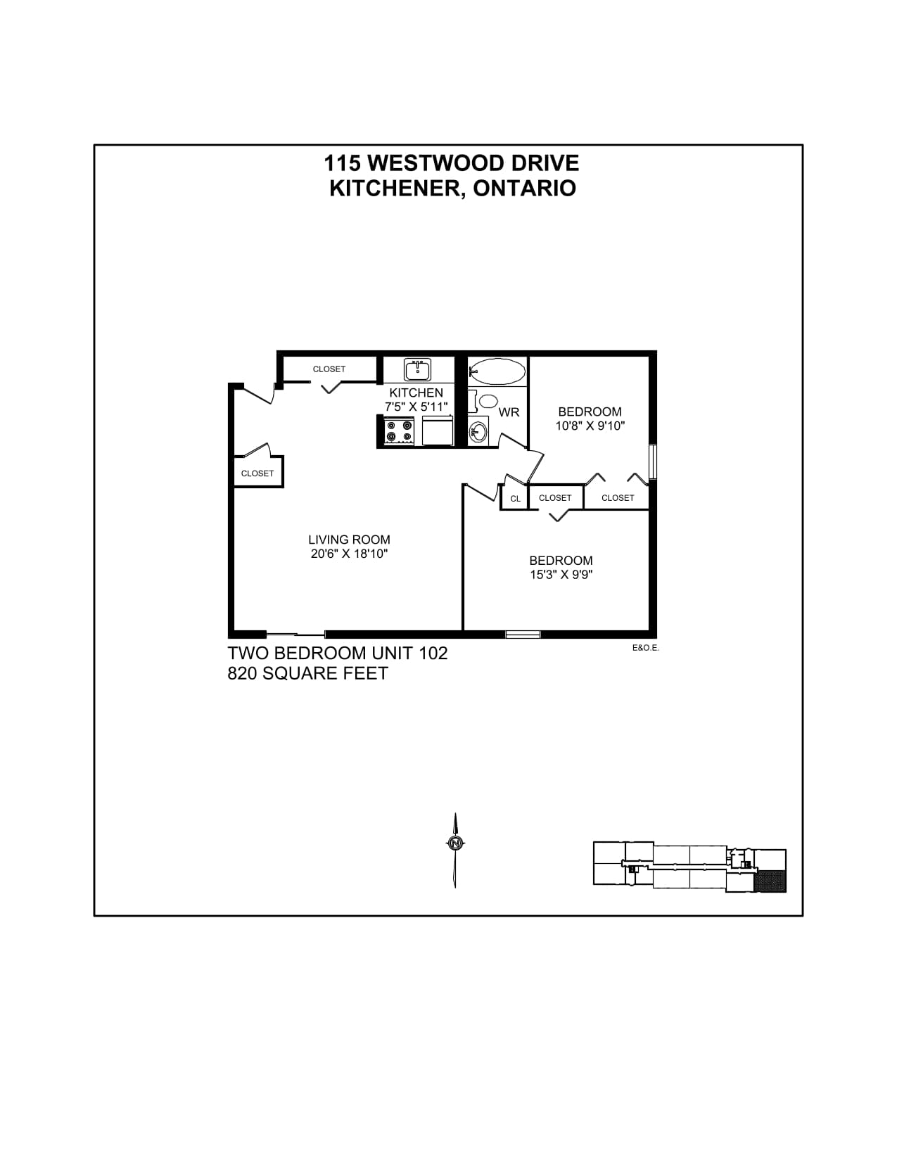 109-115 & 123 Westwood Drive — 2 Bedroom 109-0202 - Photo 31