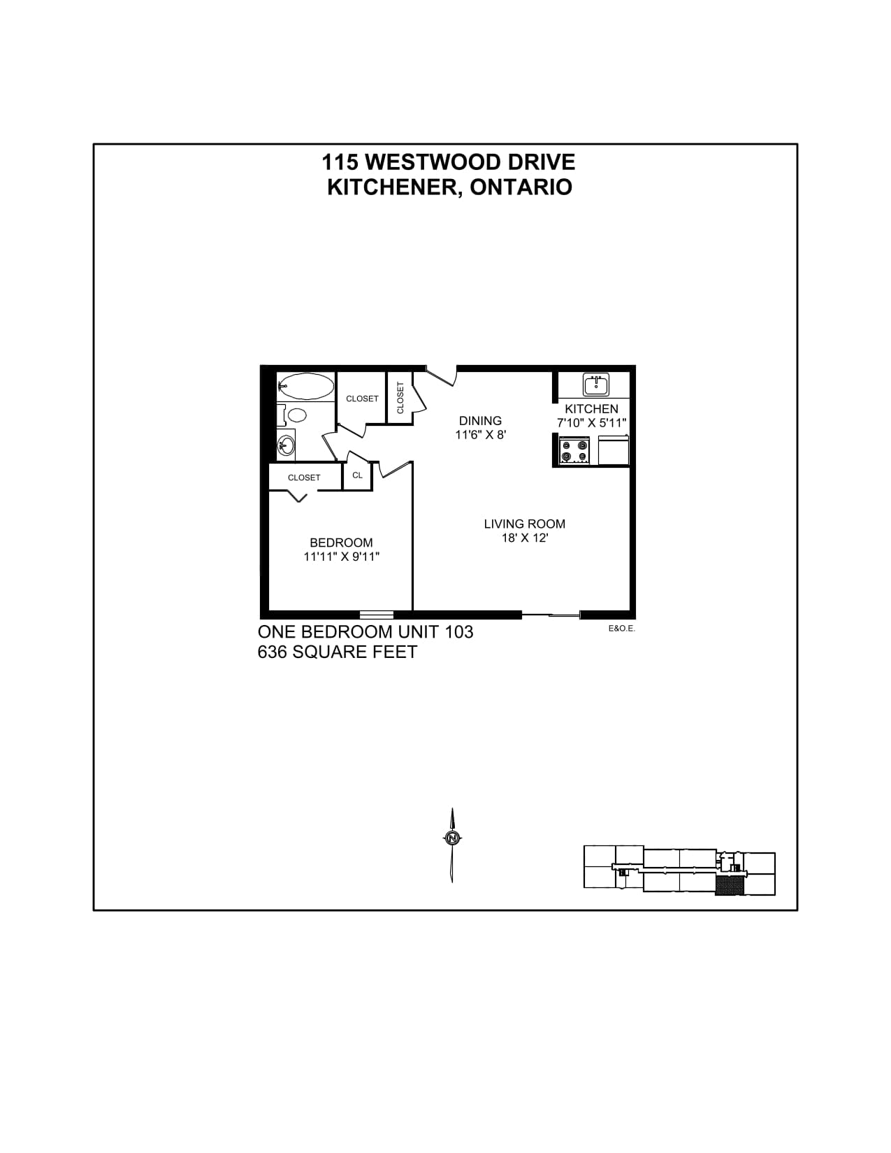 109-115 & 123 Westwood Drive — 2 Bedroom 109-0202 - Photo 3