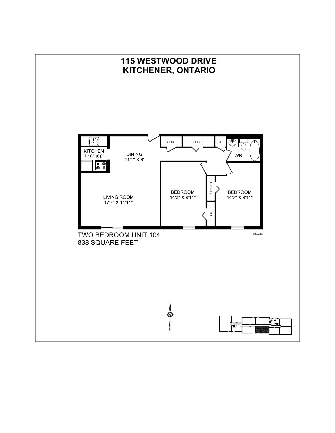 109-115 & 123 Westwood Drive — 2 Bedroom 109-0202 - Photo 43