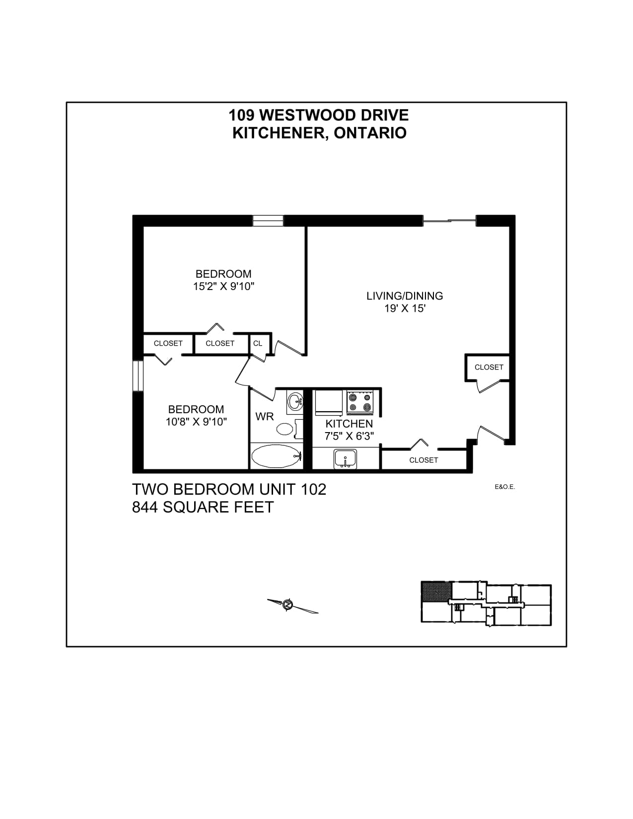 109-115 & 123 Westwood Drive — 2 Bedroom 109-0202 - Photo 11